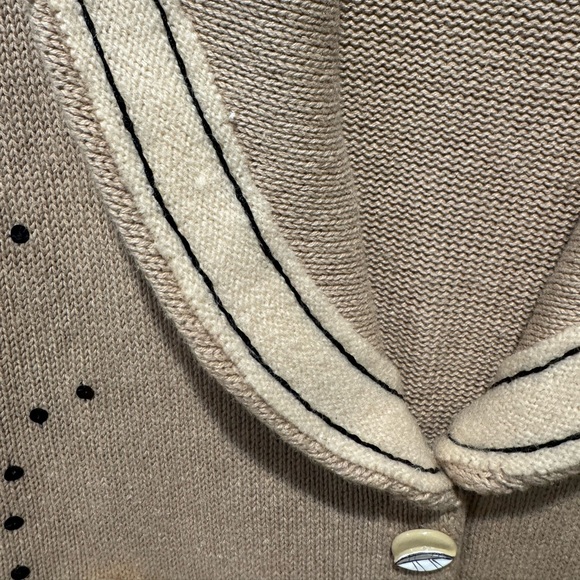 STORYBOOK KNITS Contemporary Floral Cardigan - Picture 5 of 9